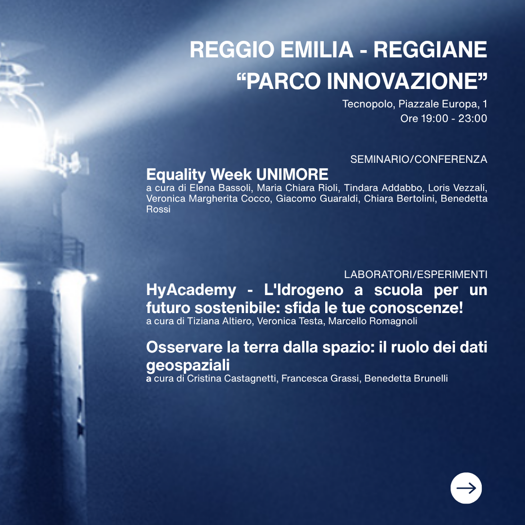 25 Settembre: Notte della Ricerca
