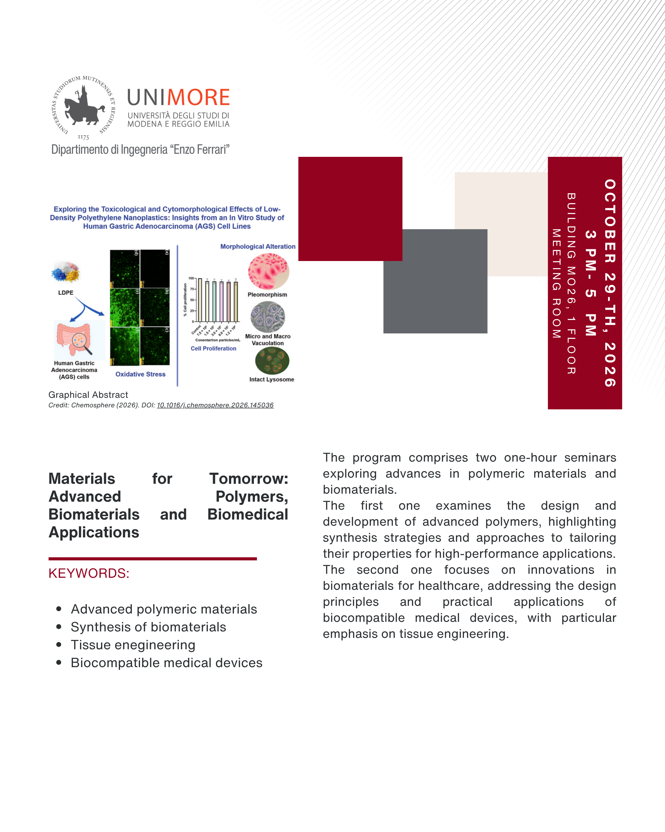 Due appuntamenti con il Prof. Kalappa Prashantha della Adichunchanagiri University, India, per esplorare nuove prospettive di ricerca tra salute ed energia.