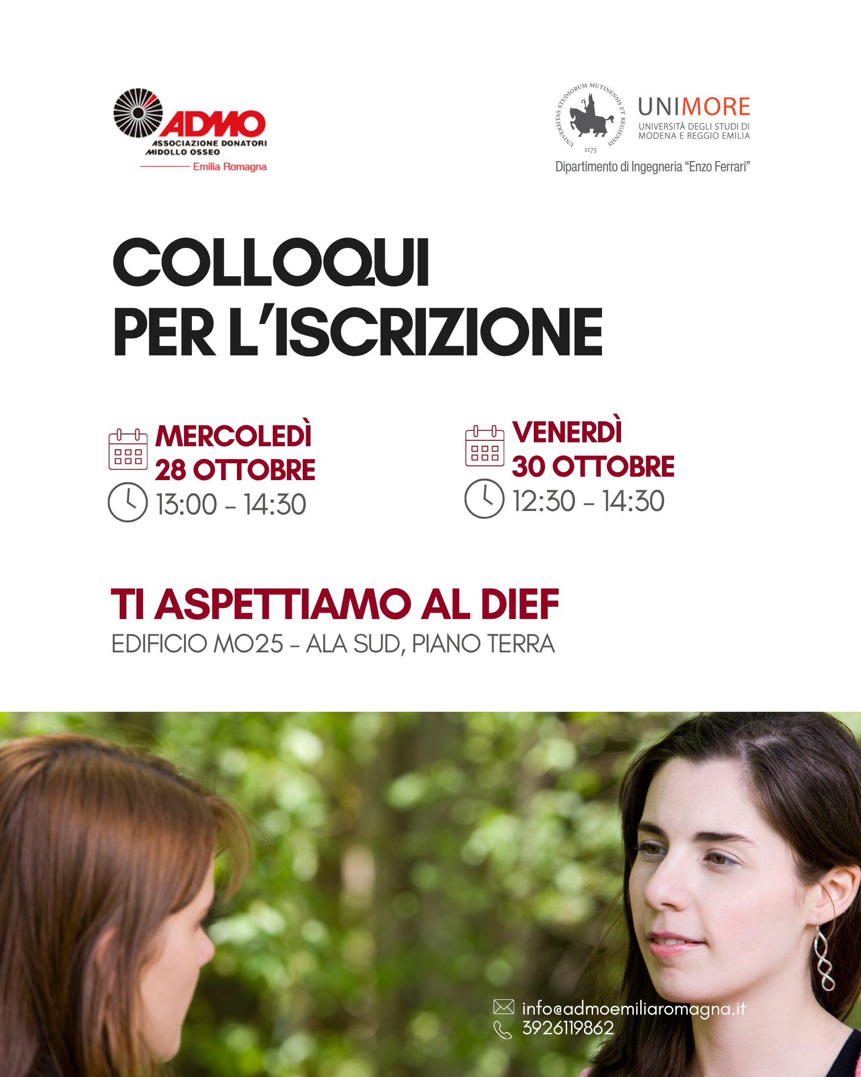 ADMO torna al DIEF! 