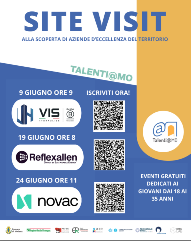 Talenti@MO: Partecipa alle Site Visit di giugno – Scopri da vicino le aziende del territorio