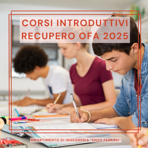 Incontri di preparazione alle prove di compensazione degli OFA: aggiunte due nuove date